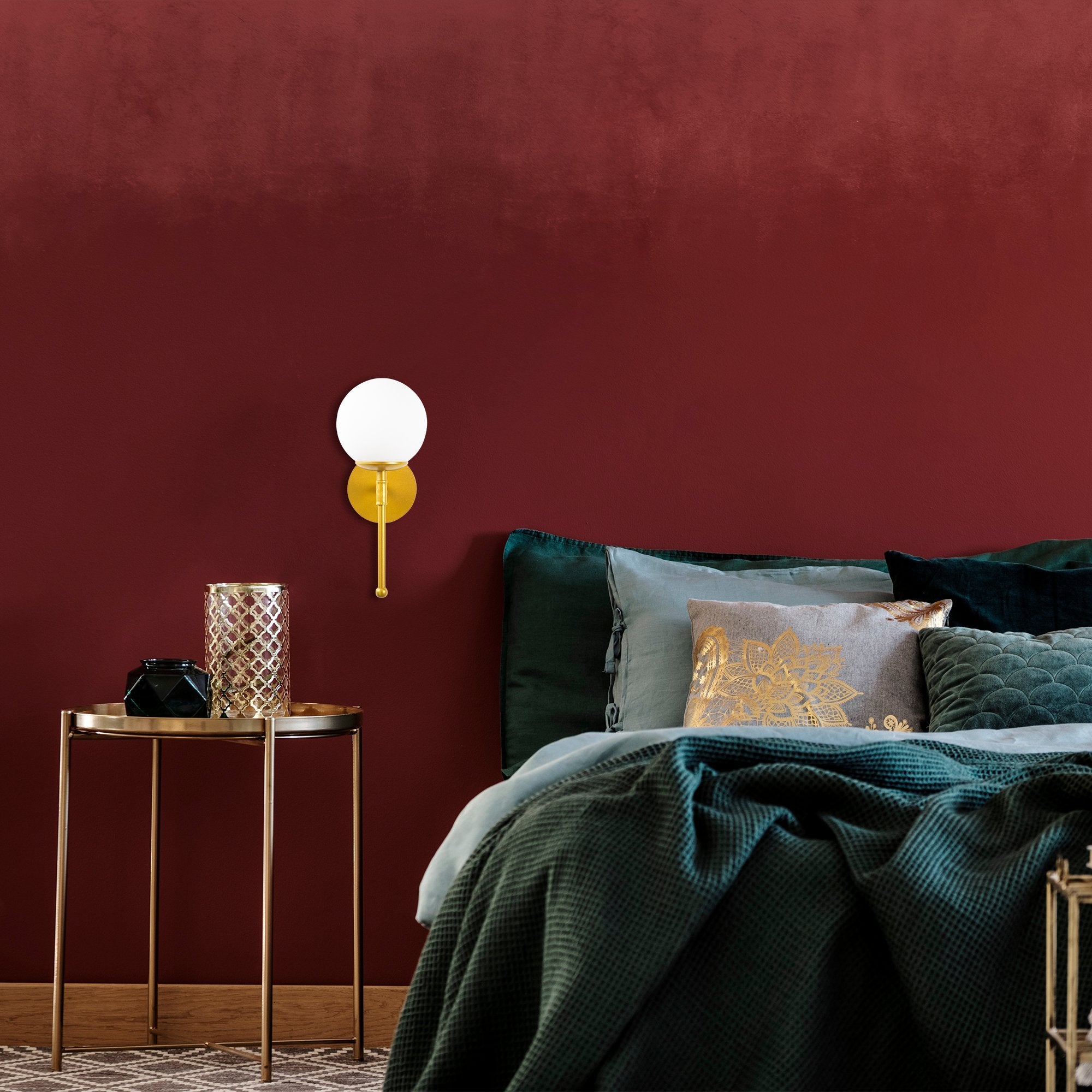 Mudoni MR 953 Cam Aplik Duvar Aydınlatma | ByLamp