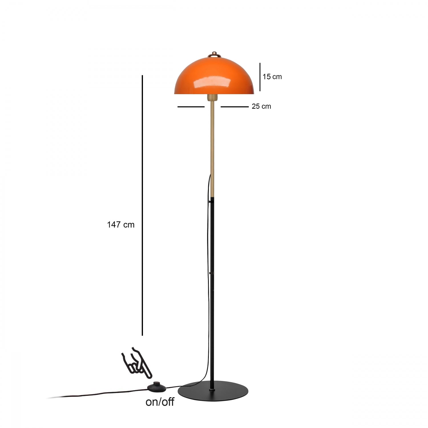 New Series Swiss Lambader Turuncu | ByLamp