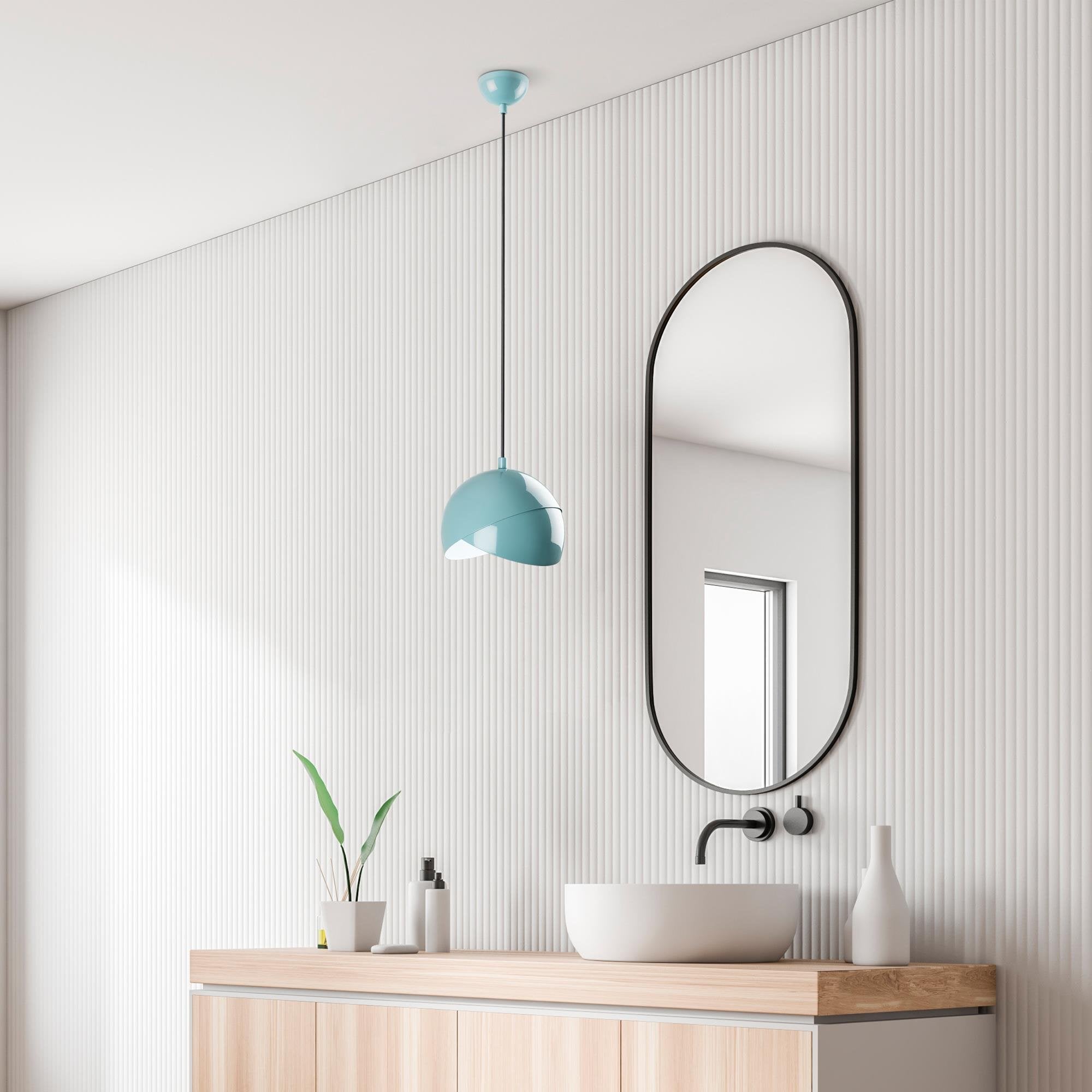 Pacman 20 252 1 Turkuaz Sıvama Sarkıt Aydınlatma | ByLamp