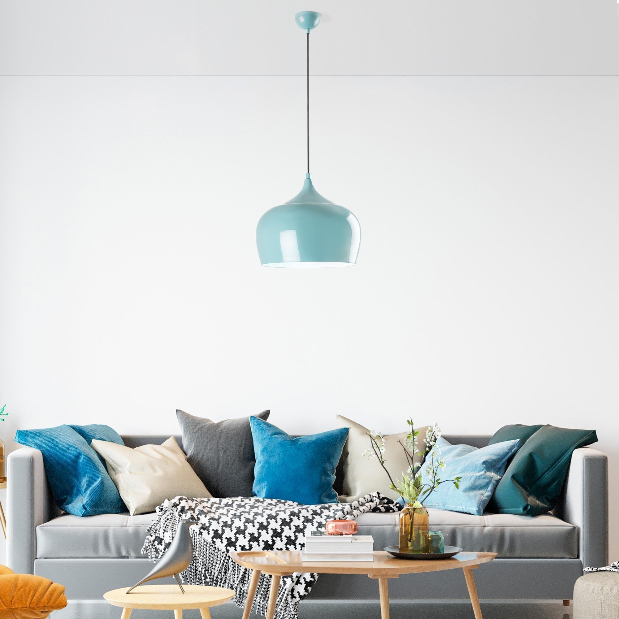 Patine 3761 Turkuaz Sıvama Sarkıt Aydınlatma | ByLamp