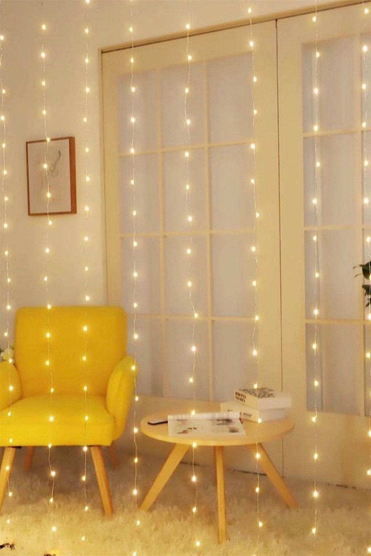 White Curtain Led Decoration Lights