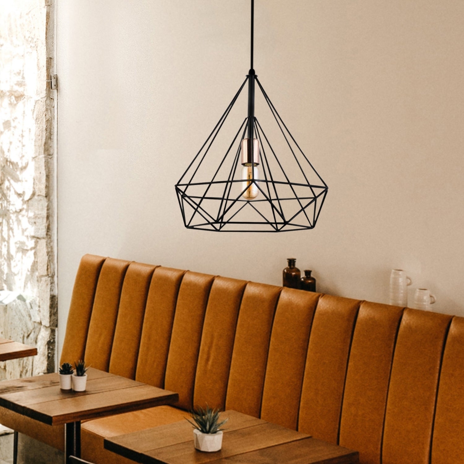 Prism Decorative Metal Wire Pendant Lighting | ByLamp