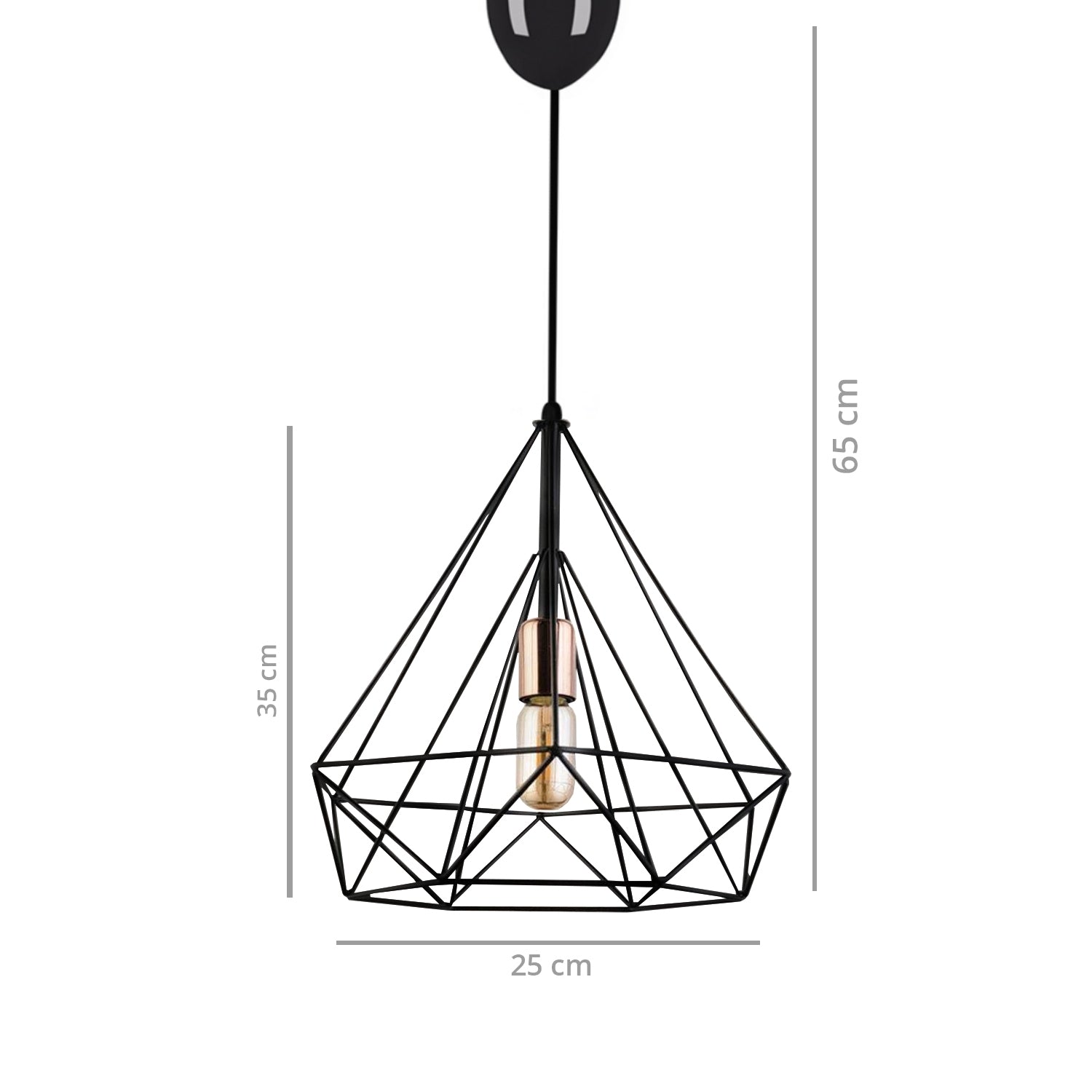 Prism Decorative Metal Wire Pendant Lighting | ByLamp