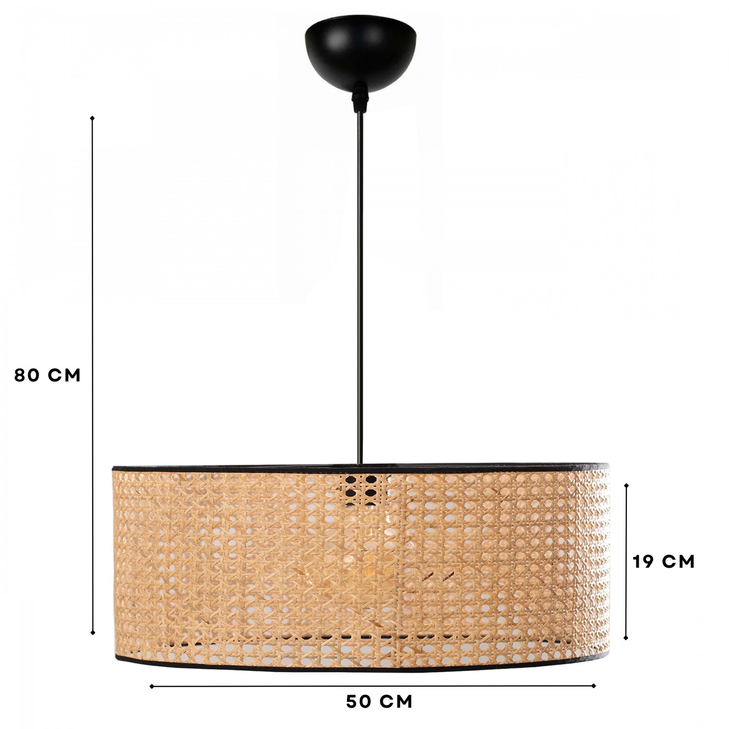 Rattan serisi 50 cm Exclusive Sarkıt | ByLamp
