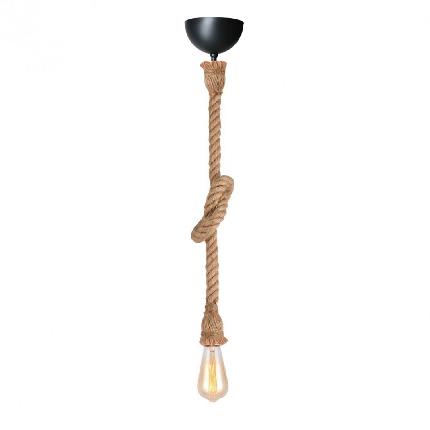 Retro Rope Rustic Pendant Lighting | ByLamp