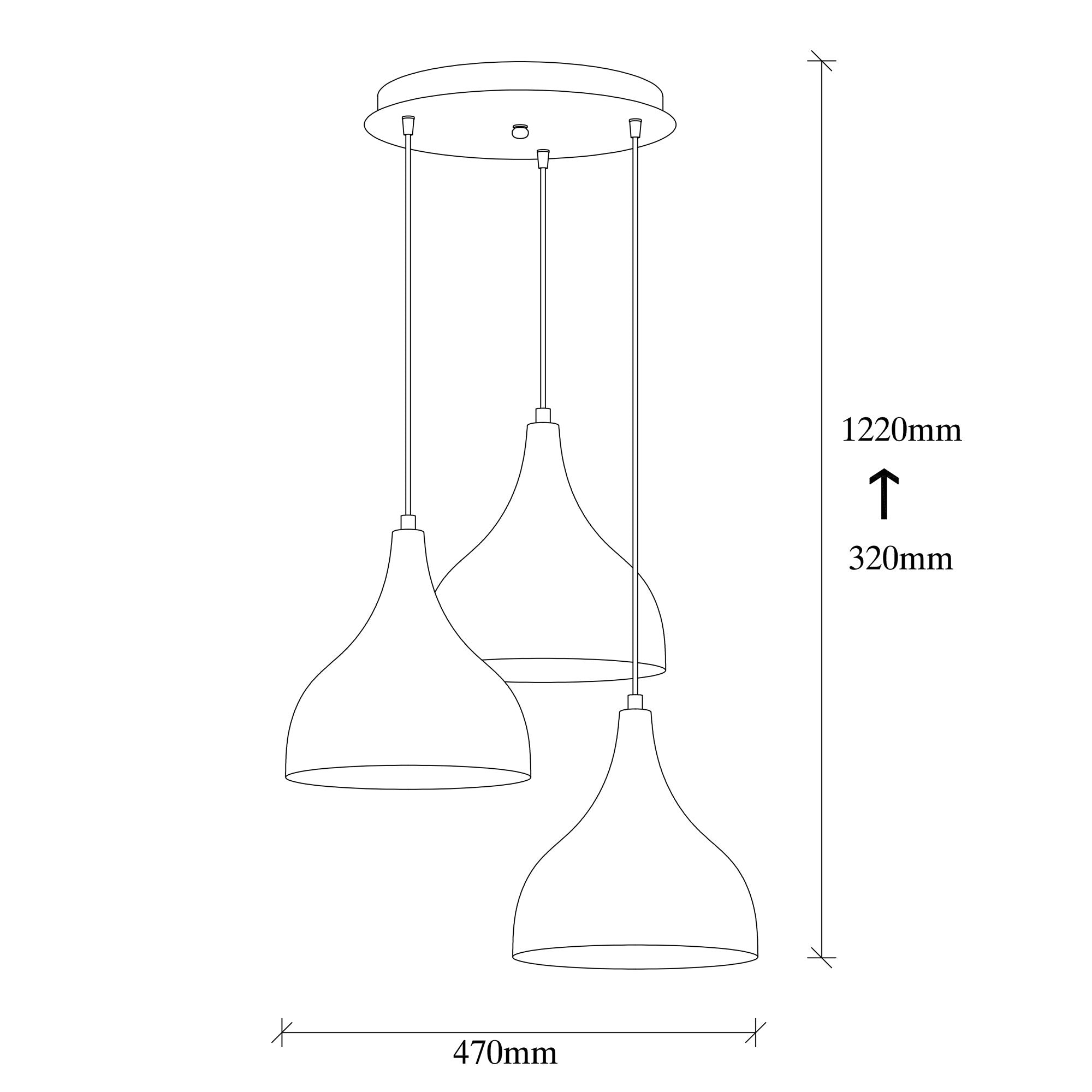 S10 Sıvama 3780 Sıvama Sarkıt Aydınlatma | ByLamp