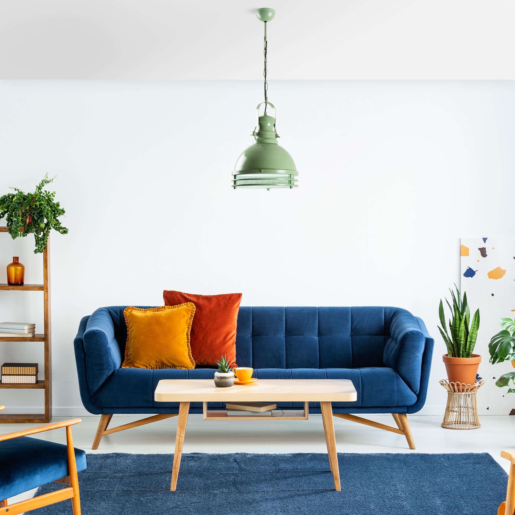 Sağlam 3762 Mint Yeşil Sıvama Sarkıt Aydınlatma | ByLamp