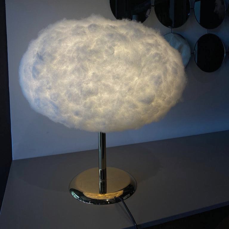 Rechargeable cloud table lamp