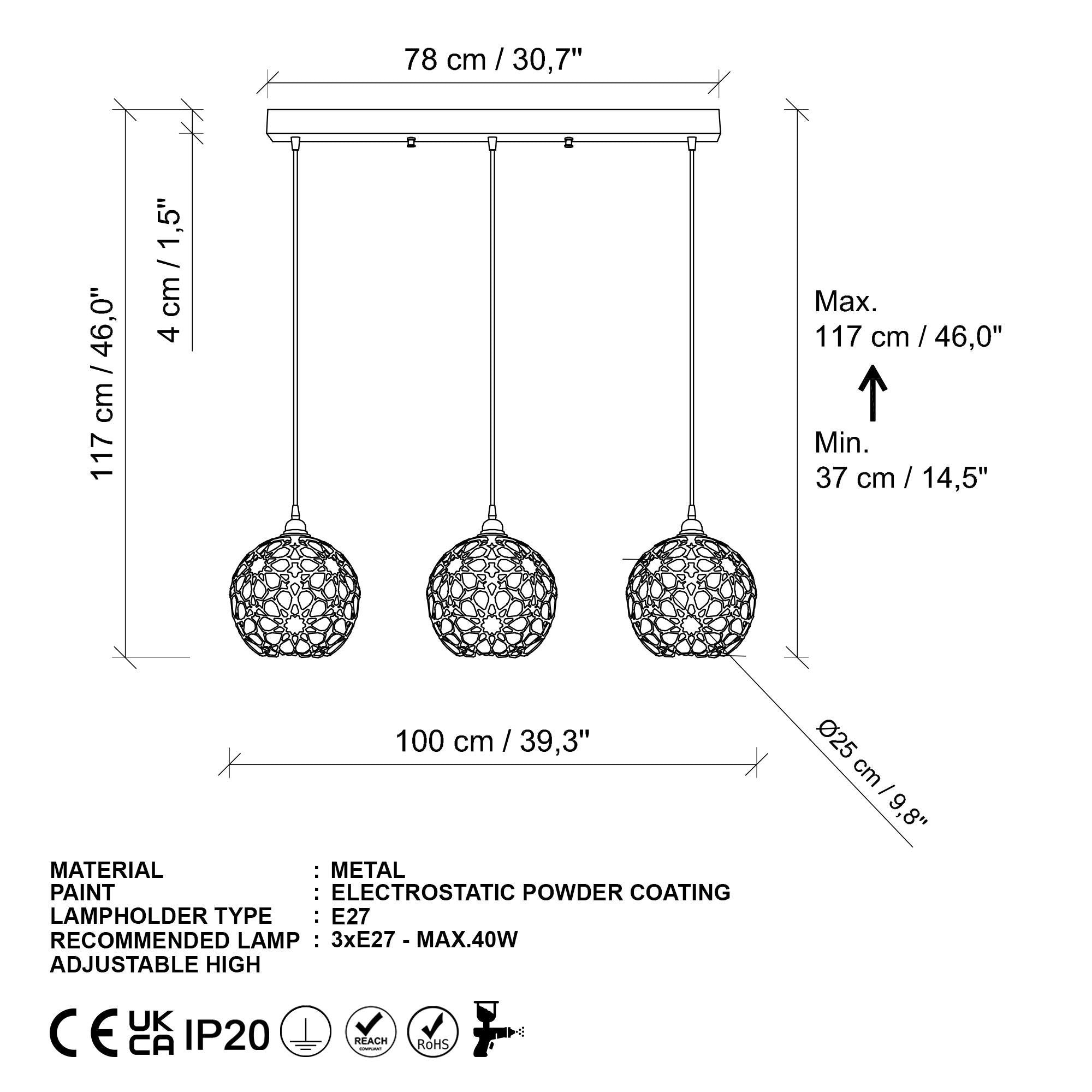 Selçuklu MR 786 1 Sıvama Sarkıt Aydınlatma | ByLamp