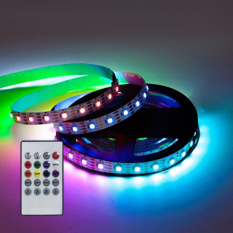 Music Sensitive Rhythm Compatible and Lighting Effect Strip LED