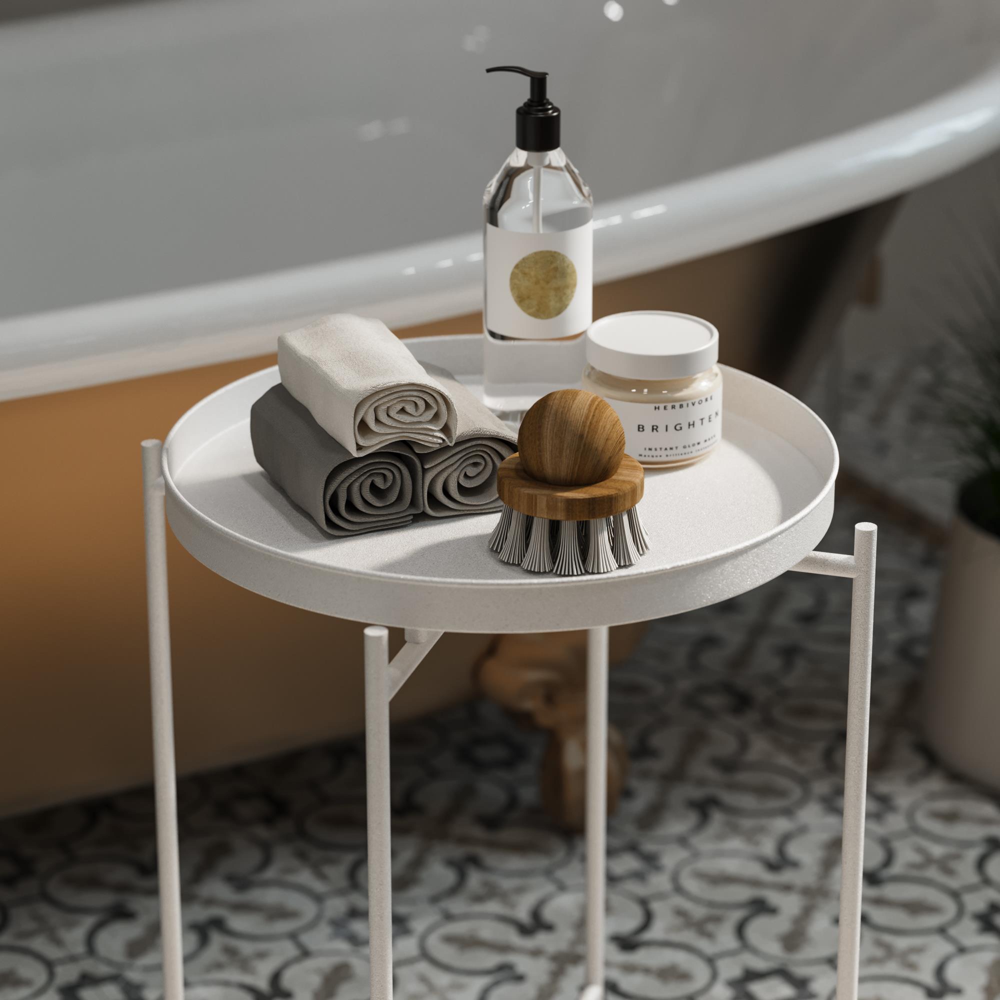 SHB-007-B Dekoratif Metal Sehpa | ByLamp