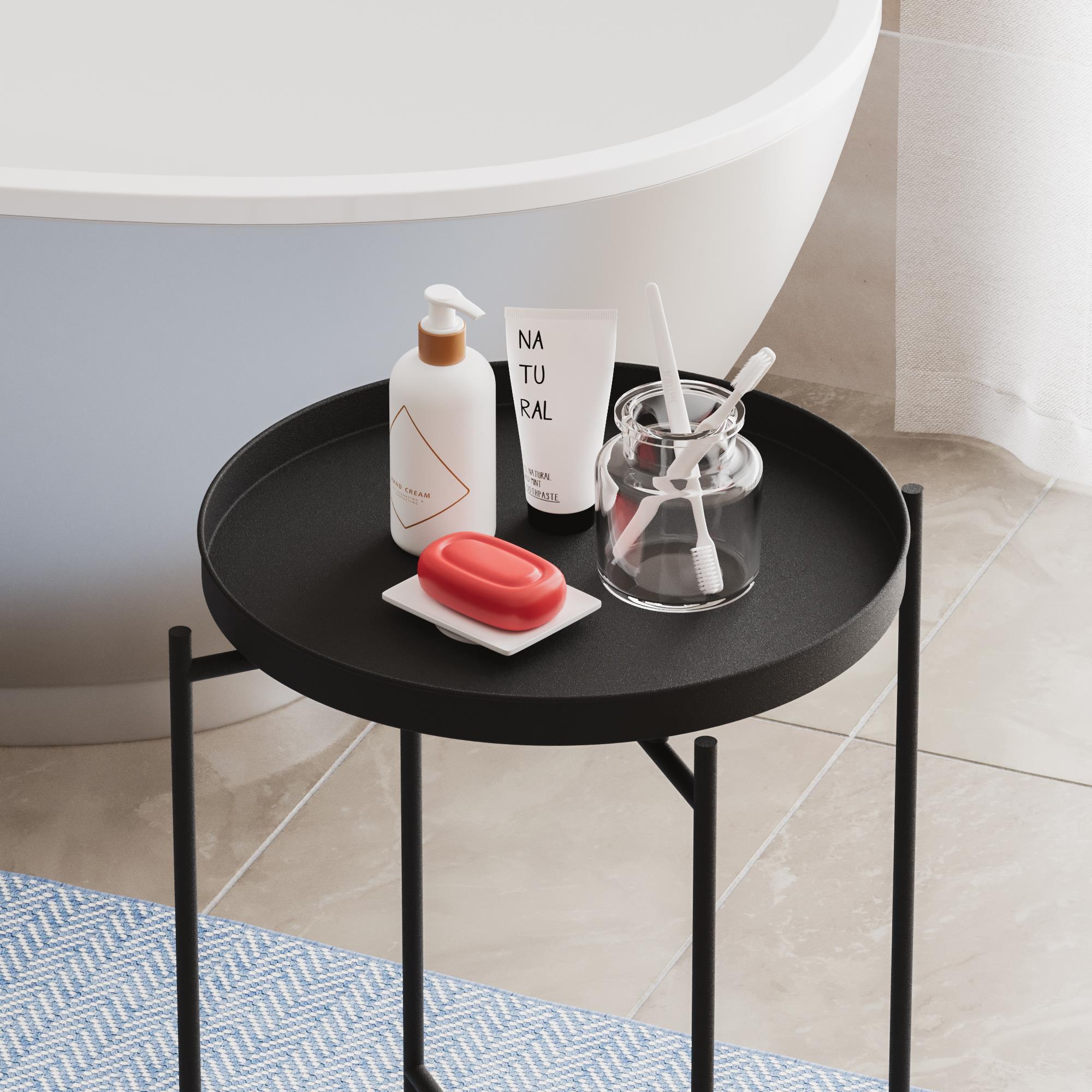 SHB-007 Dekoratif Metal Sehpa | ByLamp