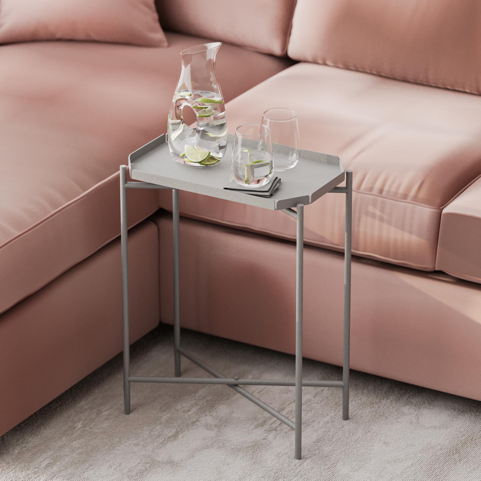 SHB-009-C Dekoratif Metal Sehpa | ByLamp