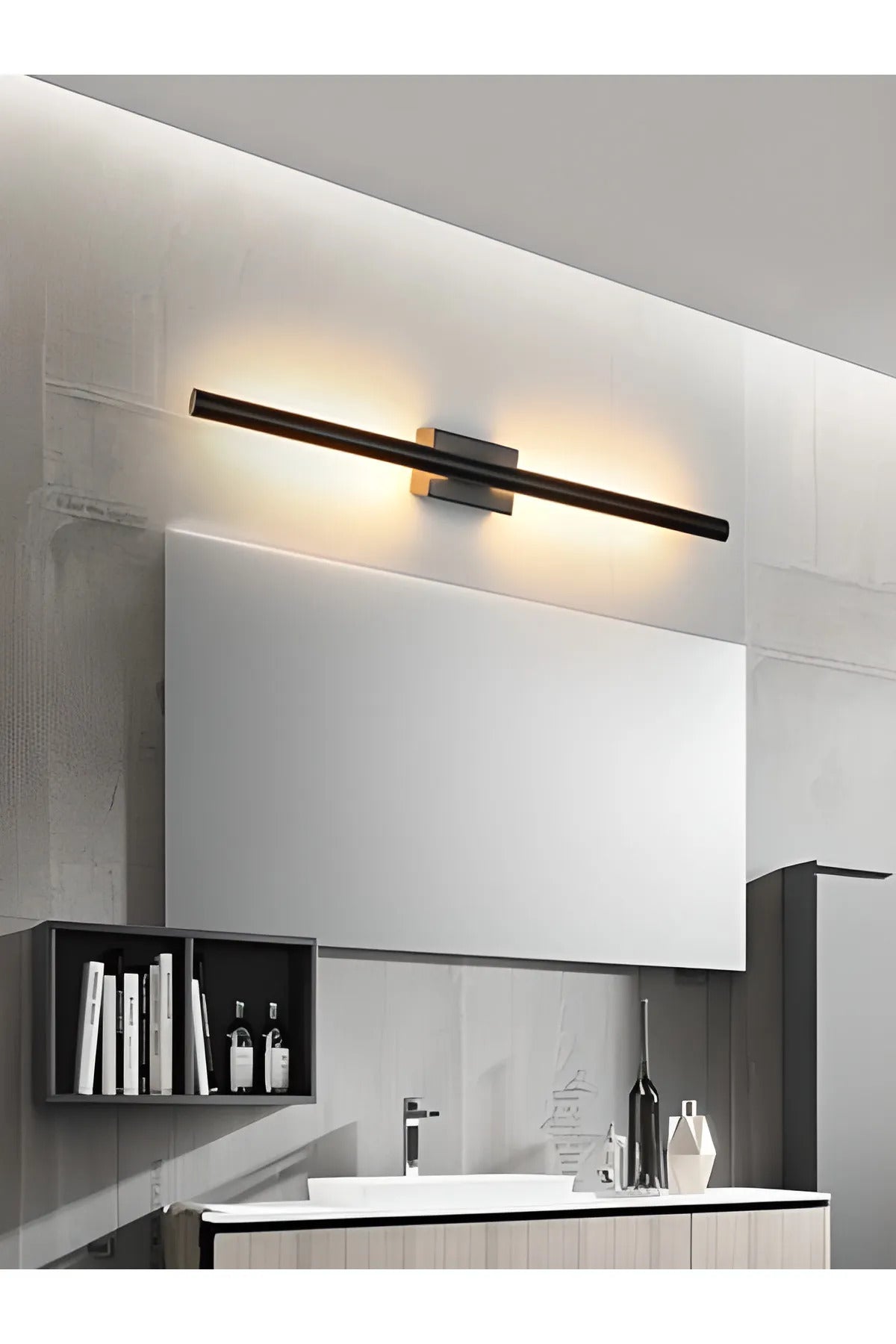 Wall Reflective LED Wall Lamp Black Color