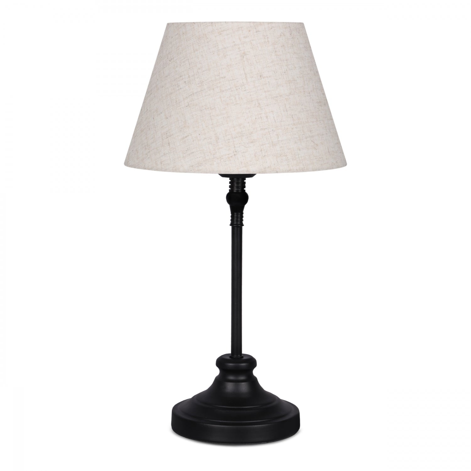 Luis Black Metal Lampshade Table Lamp | ByLamp