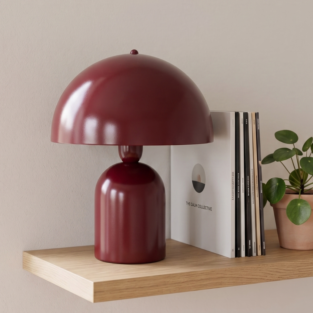 Soho Bordo Metal Masa Lambası | ByLamp