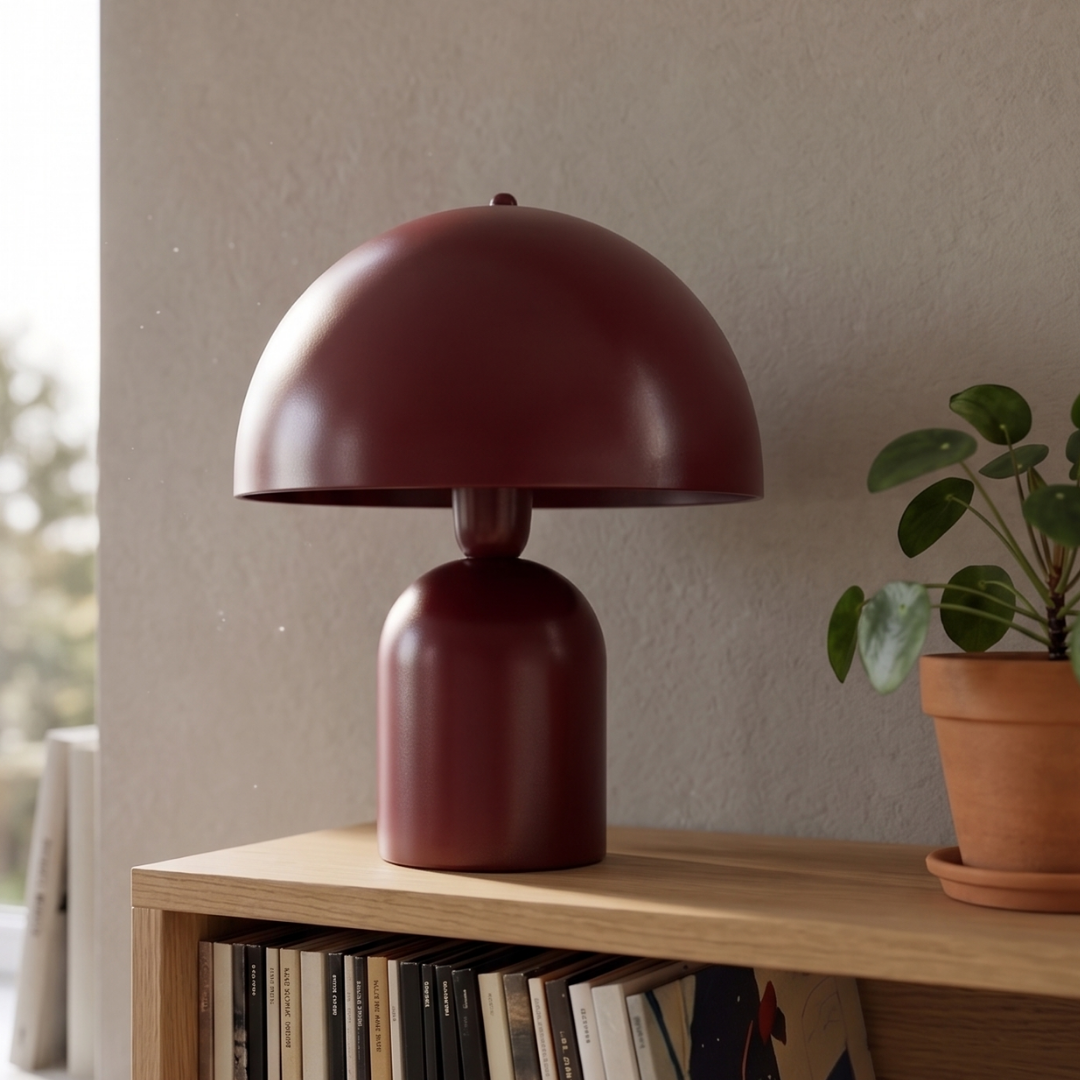 Soho Bordo Metal Masa Lambası | ByLamp