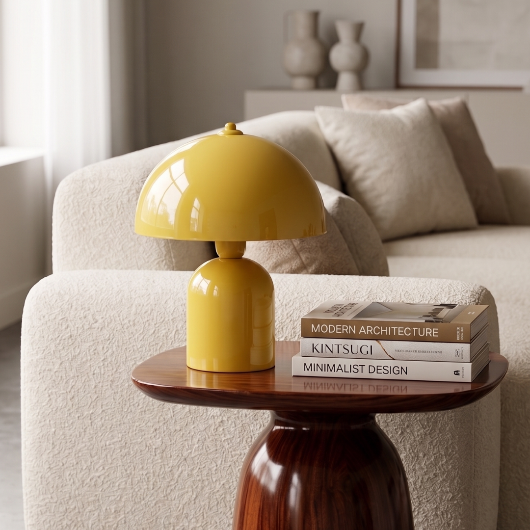Soho Sarı Metal Masa Lambası | ByLamp