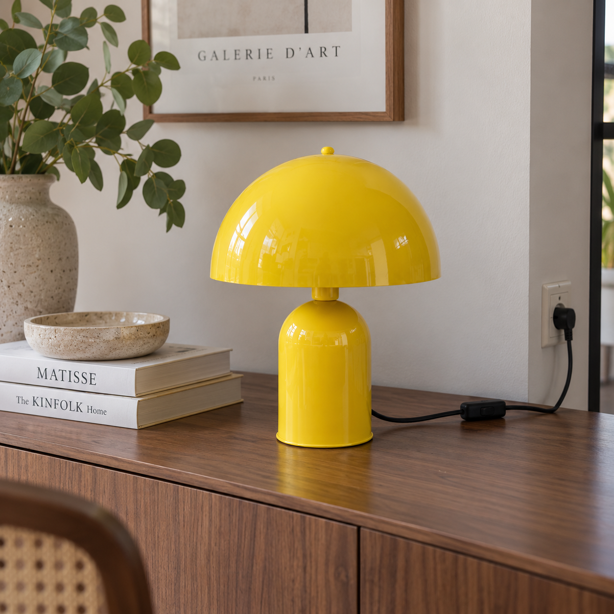 Soho Sarı Metal Masa Lambası | ByLamp