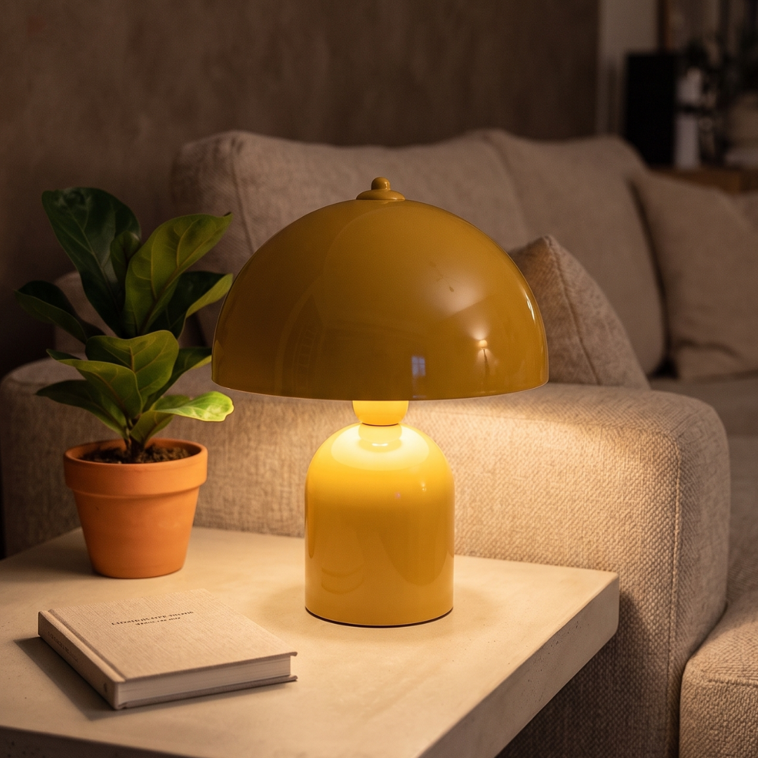 Soho Sarı Metal Masa Lambası | ByLamp