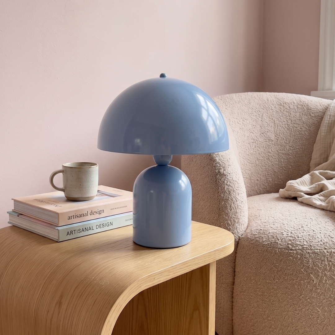 Soho Soft Mavi Metal Masa Lambası | ByLamp