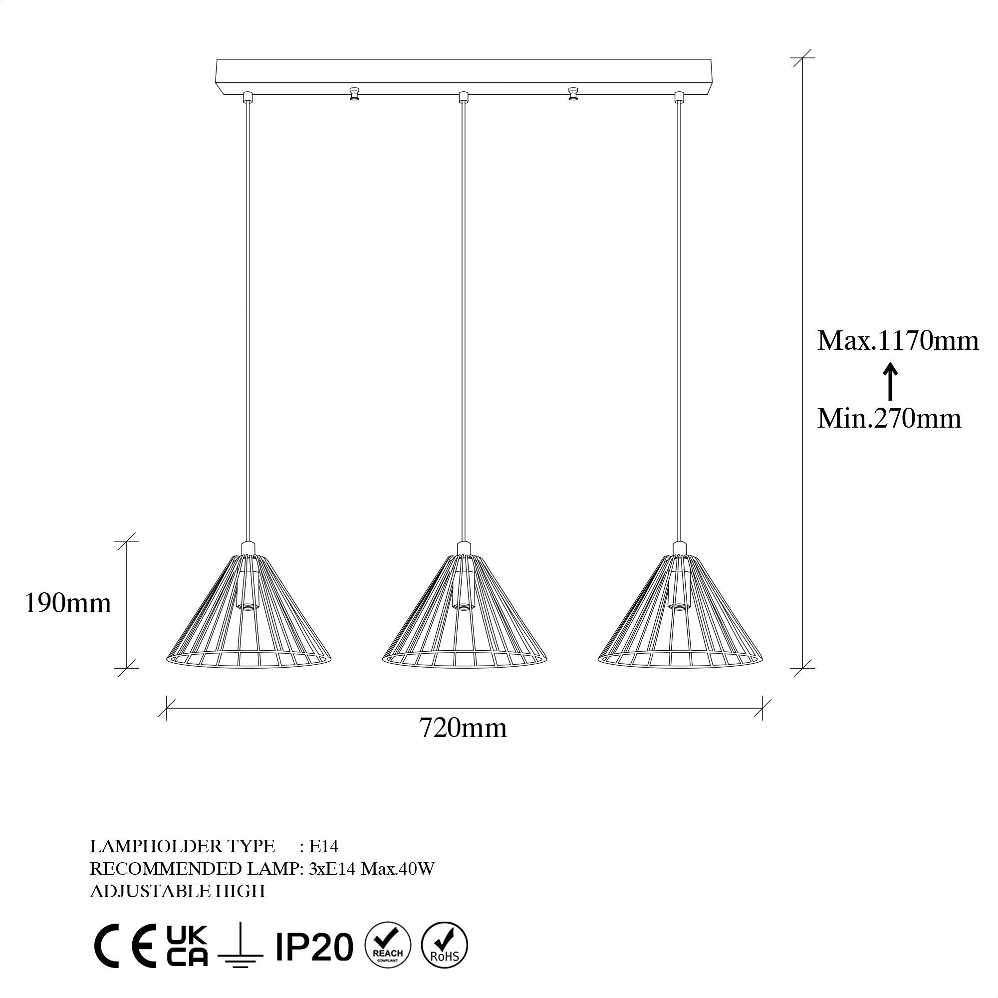 Soylu 11356 Tel Sarkıt Aydınlatma | ByLamp