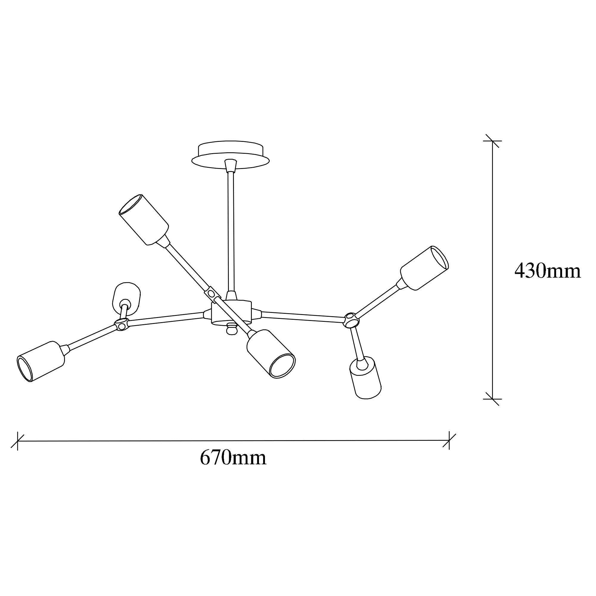 Sparrow NUA 1193 Rustik Avize Aydınlatma | ByLamp