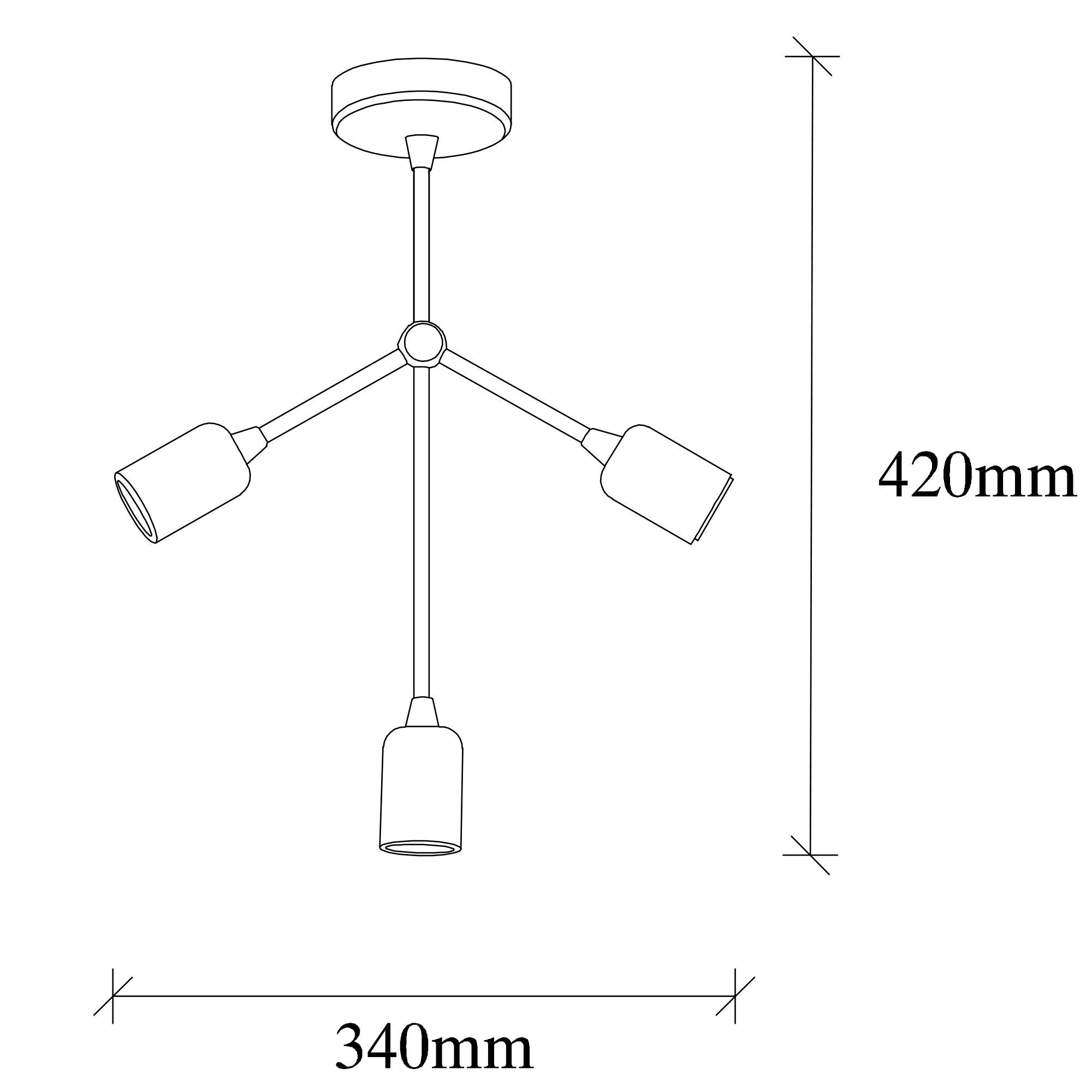 Sparrow NUA 1247 Rustik Avize Aydınlatma | ByLamp
