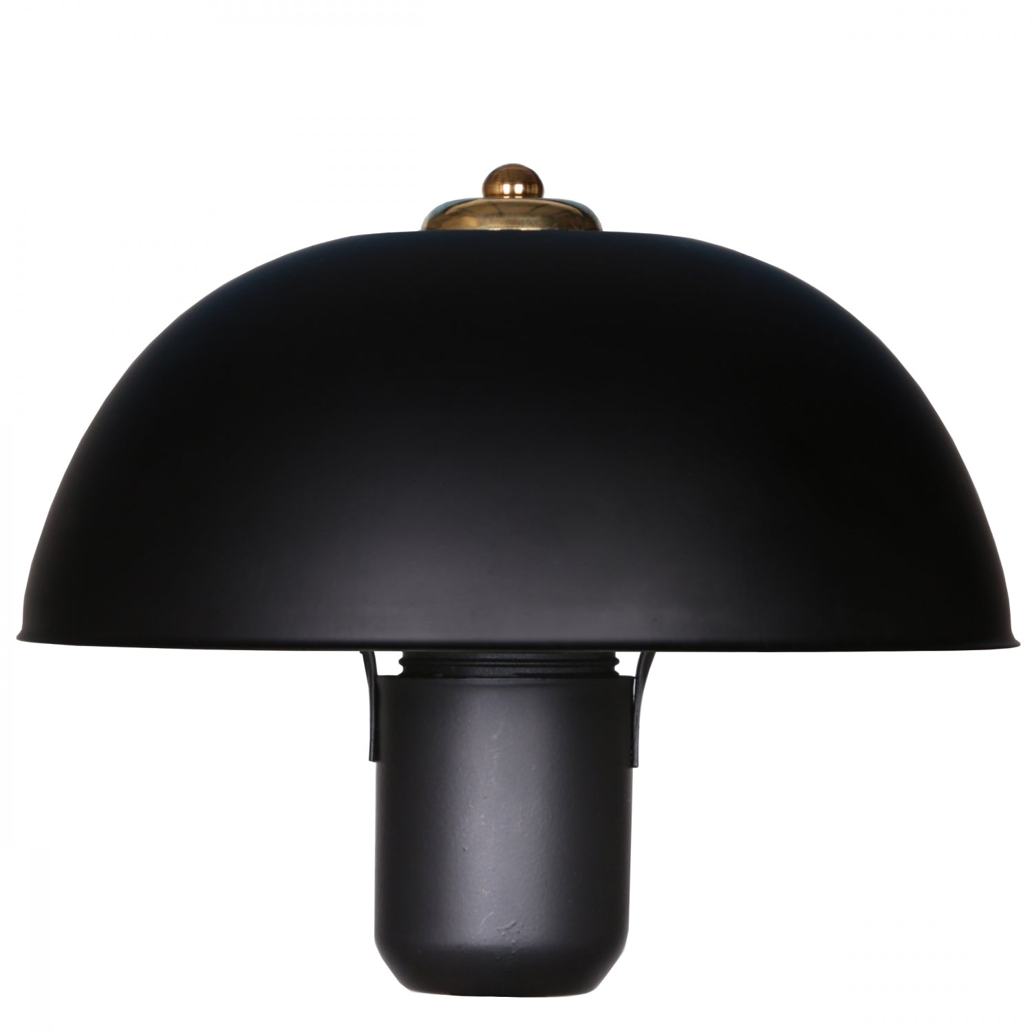 Swiss Decorative Metal Lampshade Table Lamp Black | ByLamp