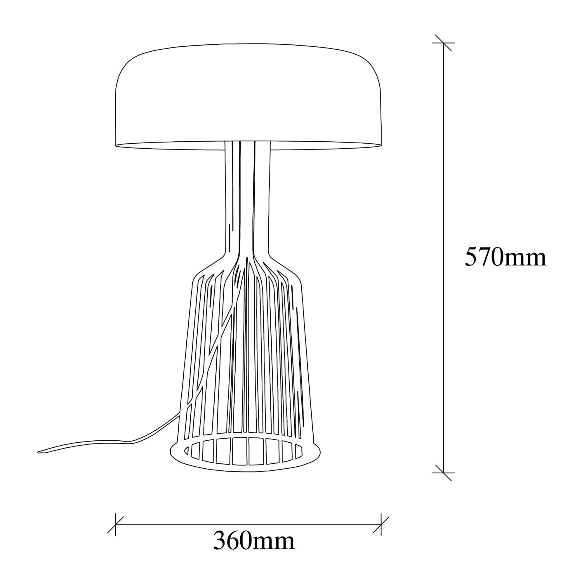 Taş MR 123 Sıvama Masa Lambası Aydınlatma | ByLamp