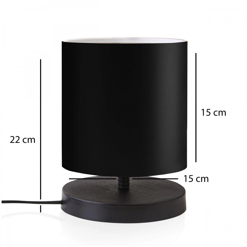 Design Black Mini Lampshade Table Lamp | ByLamp