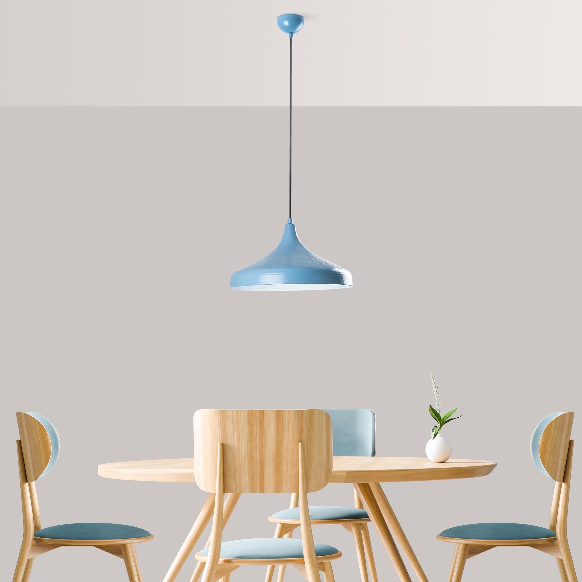 Tattoo D Nus 2641 Açık Mavi Sıvama Sarkıt Aydınlatma | ByLamp