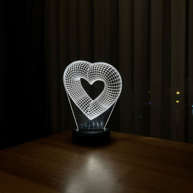 Tek Kalpli Figürlü Dekoratif Hediye Led Masa Lambası | BYLAMP