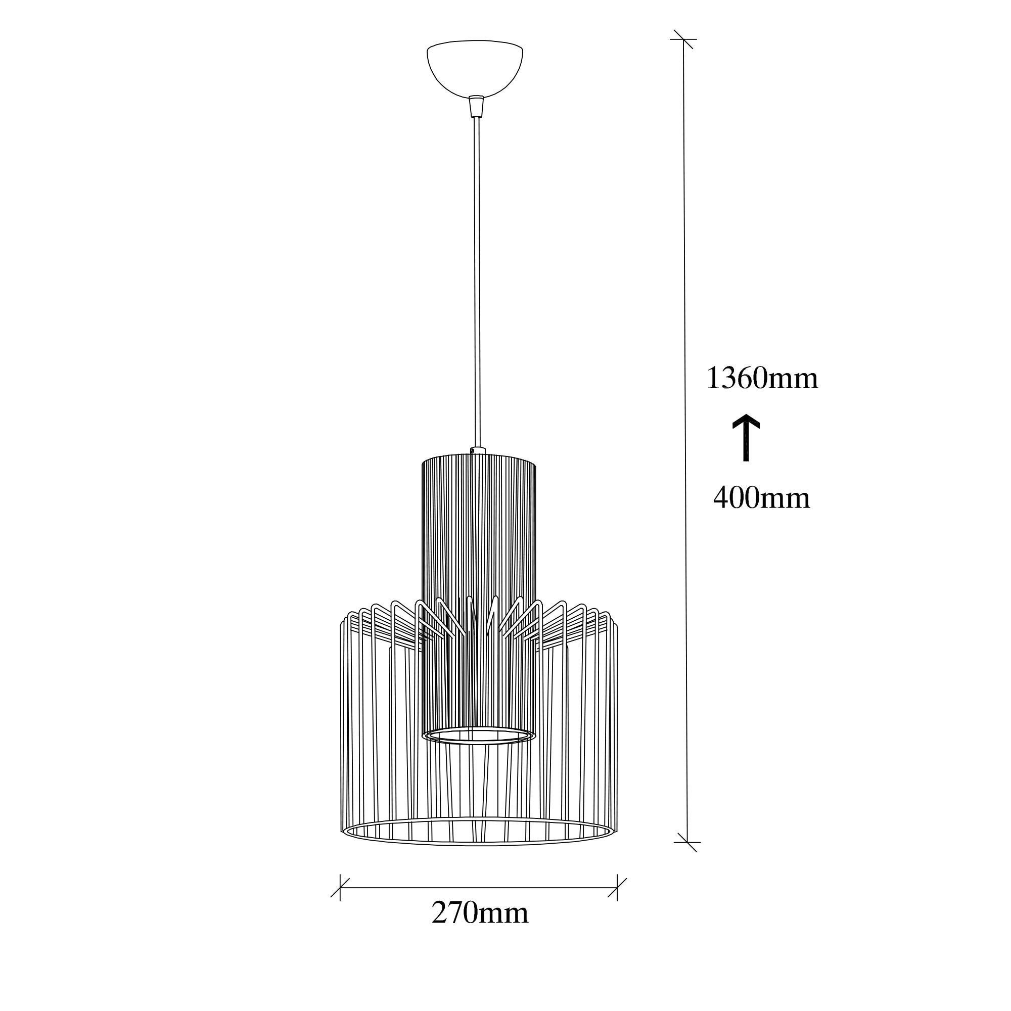 Tel Nus 2855 Tel Sarkıt Aydınlatma | ByLamp