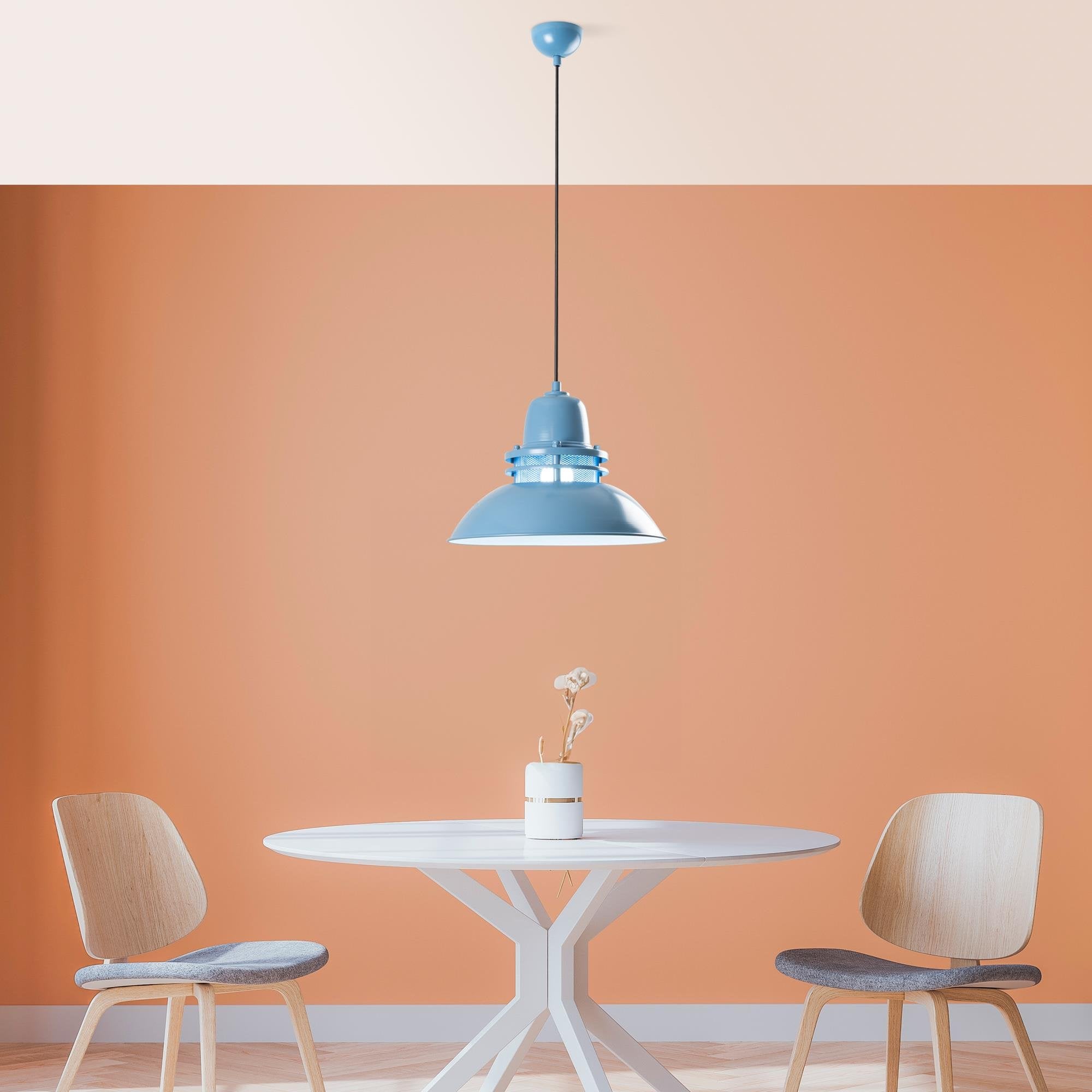 Tibet 3735 Açık Mavi Sıvama Sarkıt Aydınlatma | ByLamp