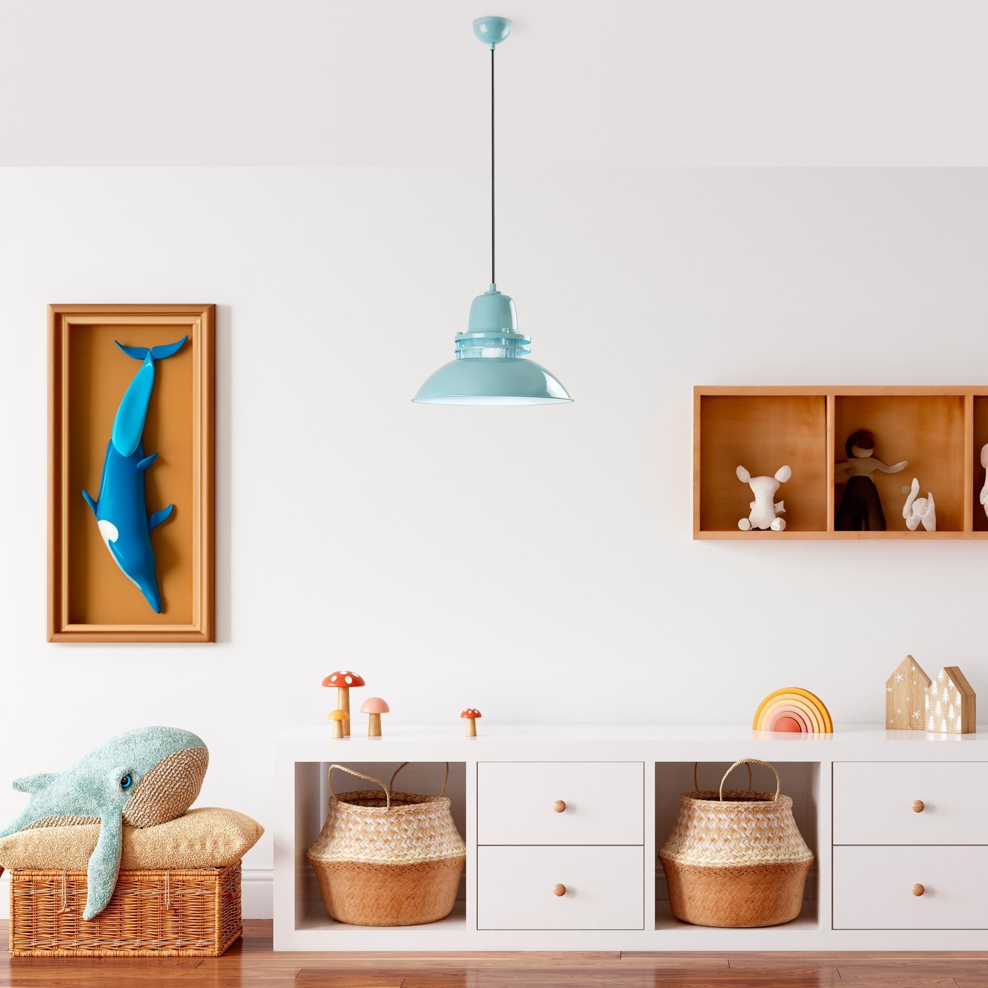 Tibet 3735 Turkuaz Sıvama Sarkıt Aydınlatma | ByLamp