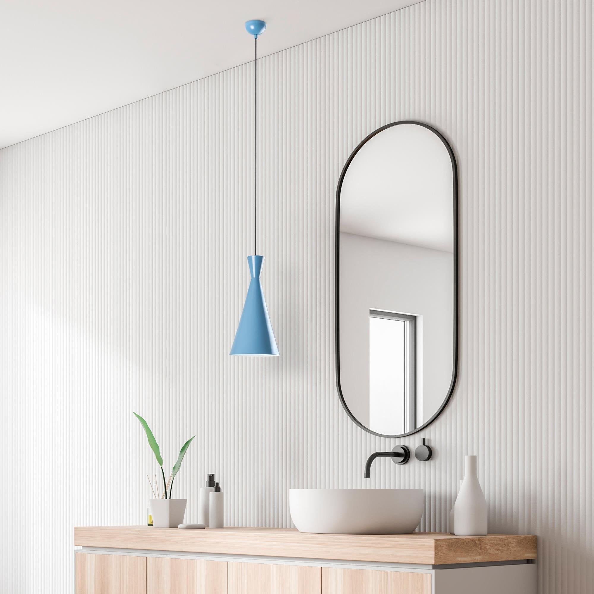 Tom 3541 Açık Mavi Sıvama Sarkıt Aydınlatma | ByLamp