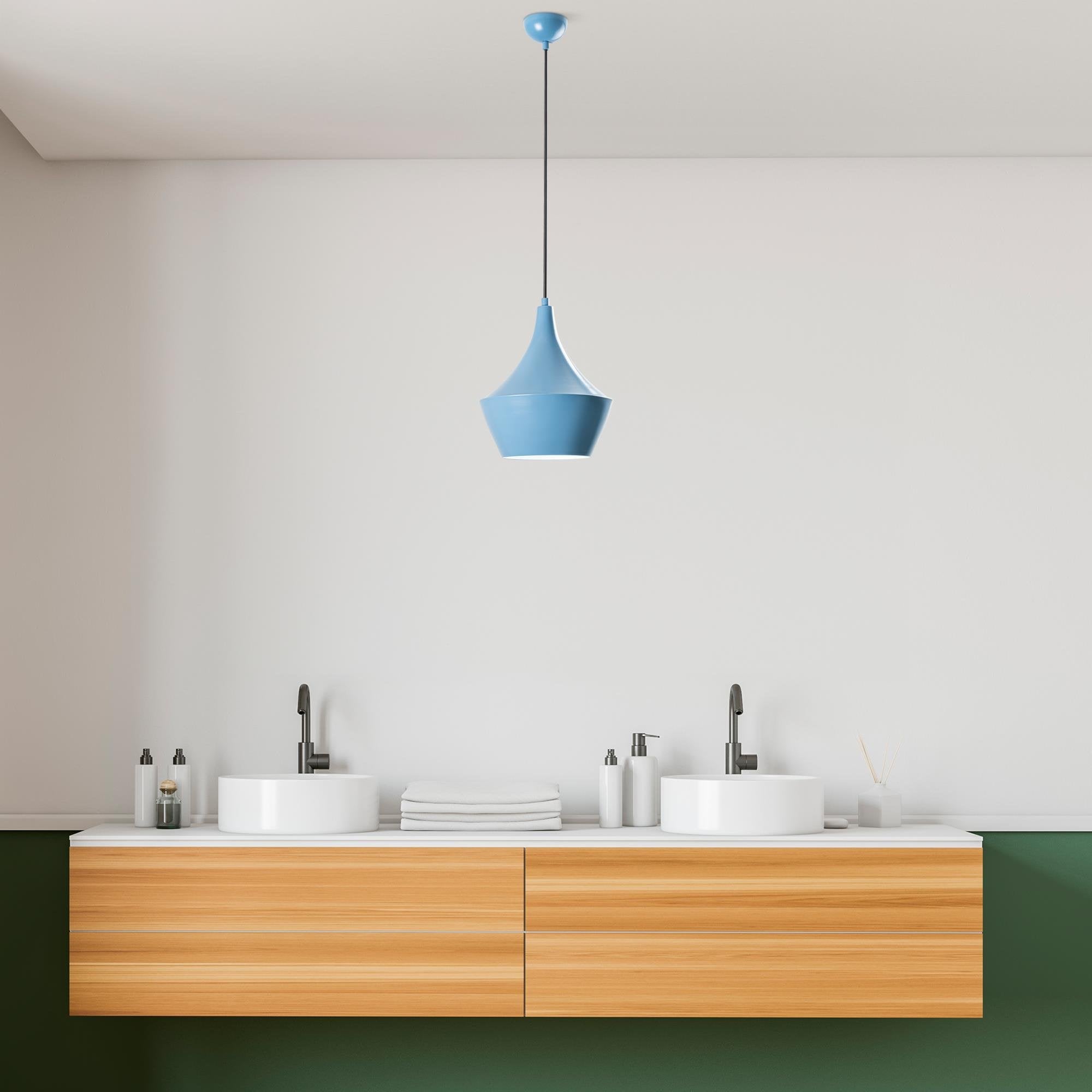 Tom 3551 Açık Mavi Sıvama Sarkıt Aydınlatma | ByLamp