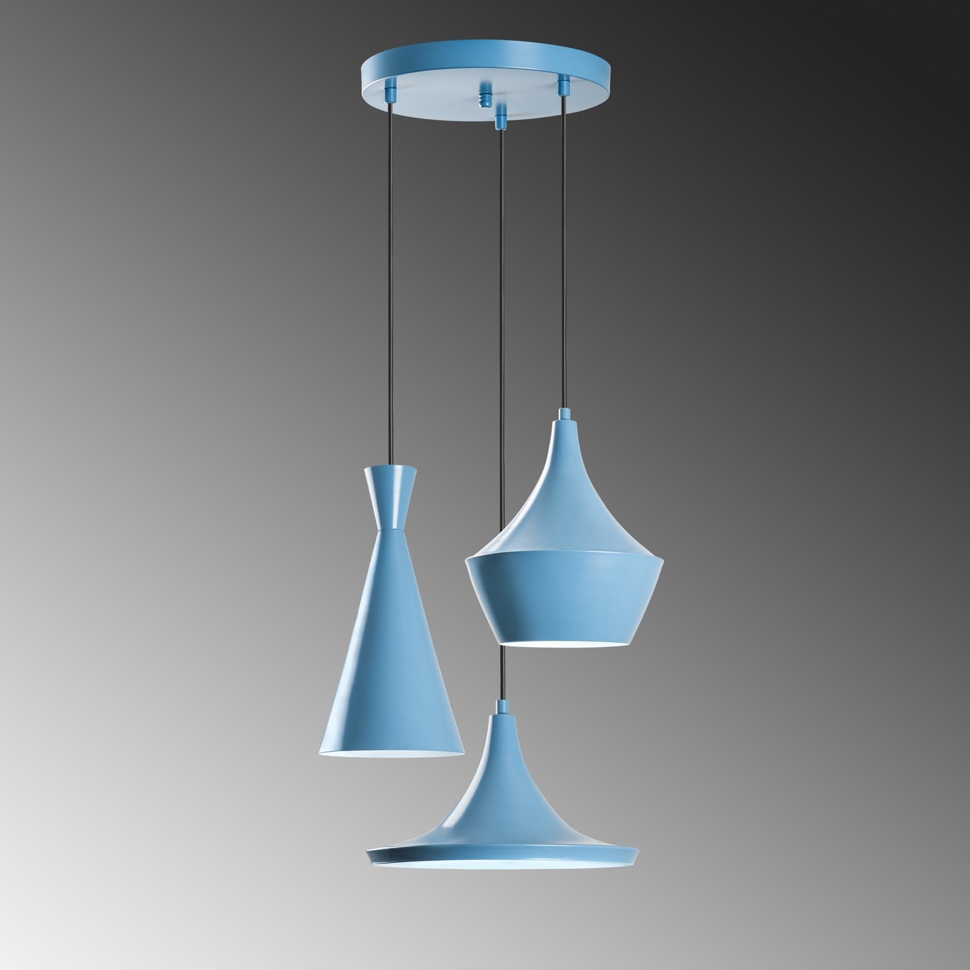 Tom 3556 Açık Mavi Sıvama Sarkıt Aydınlatma | ByLamp