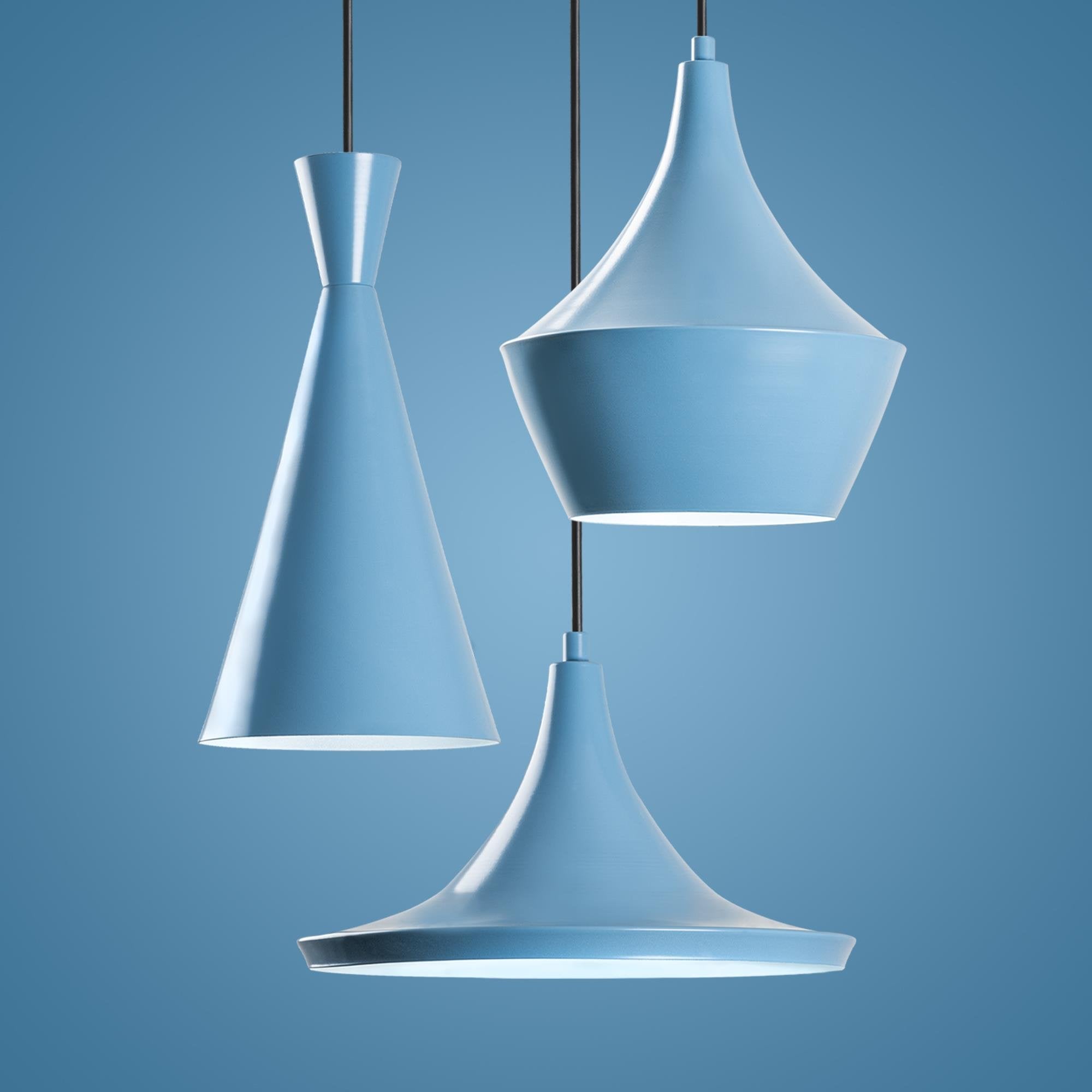 Tom 3556 Açık Mavi Sıvama Sarkıt Aydınlatma | ByLamp