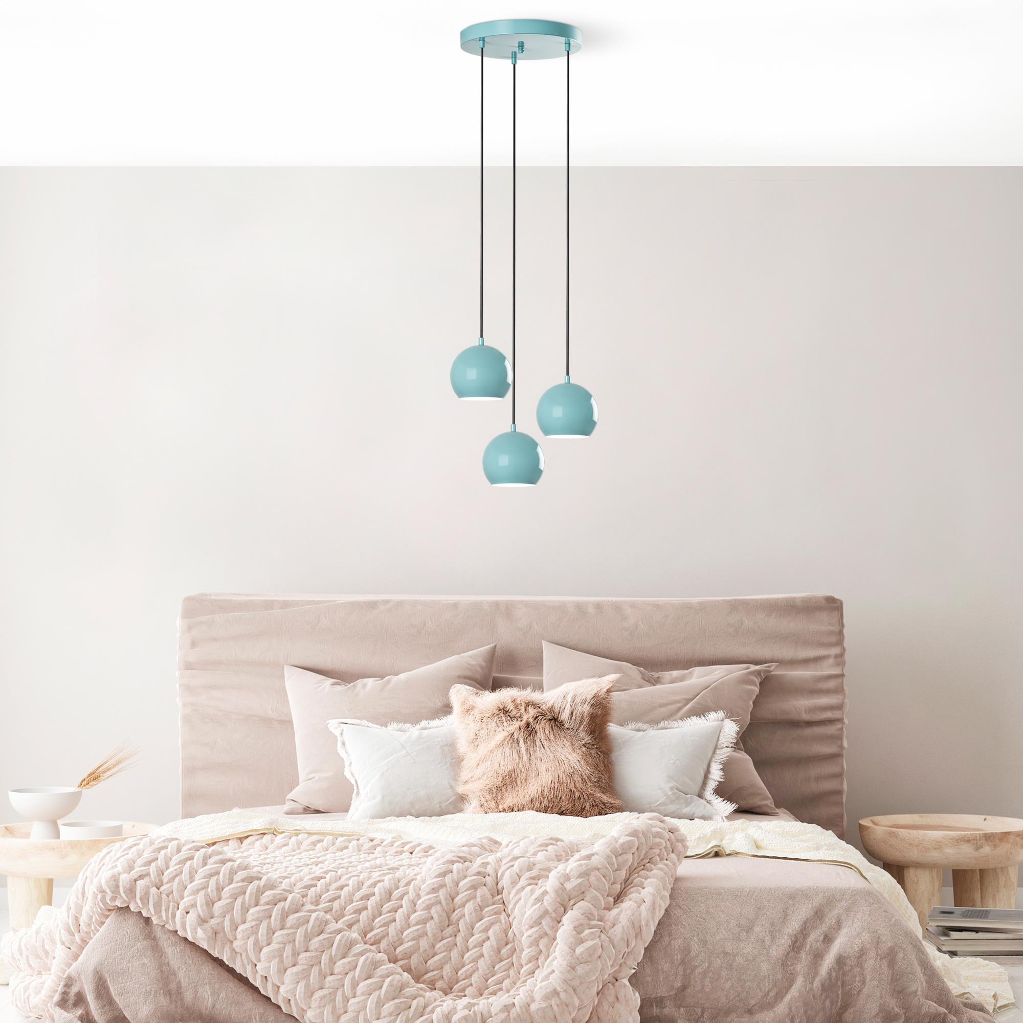 Top 15 241 1 Turkuaz Sıvama Sarkıt Aydınlatma | ByLamp