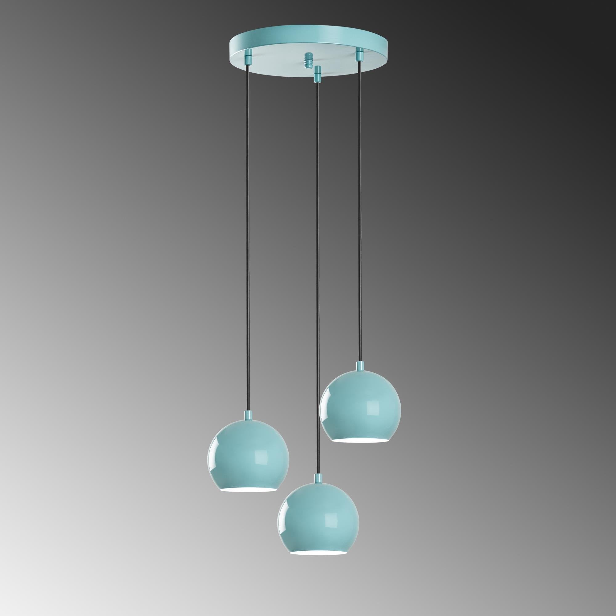 Top 15 241 1 Turkuaz Sıvama Sarkıt Aydınlatma | ByLamp