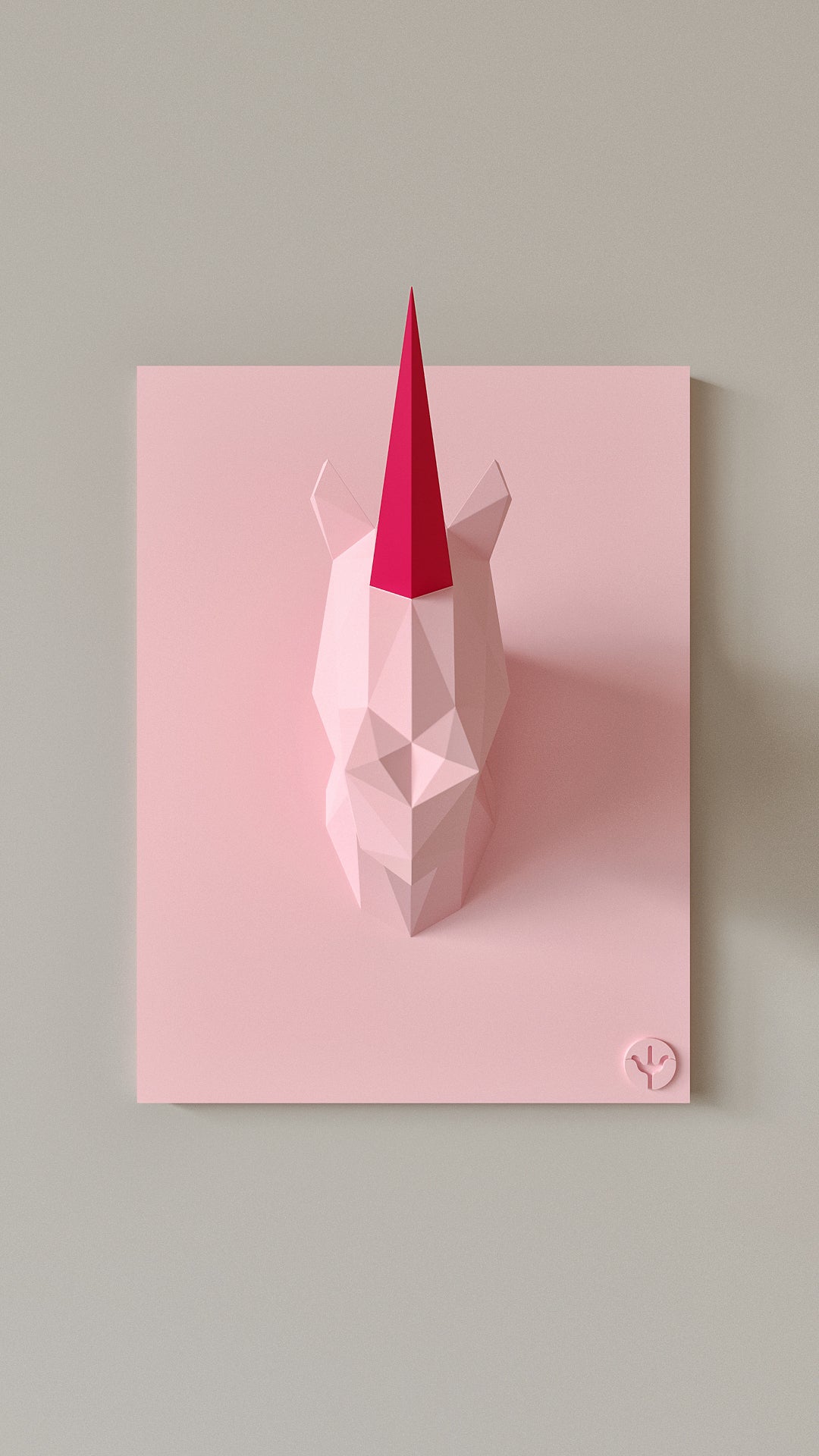 Dekoratif Unicorn Büst Duvar Panosu | ByLamp