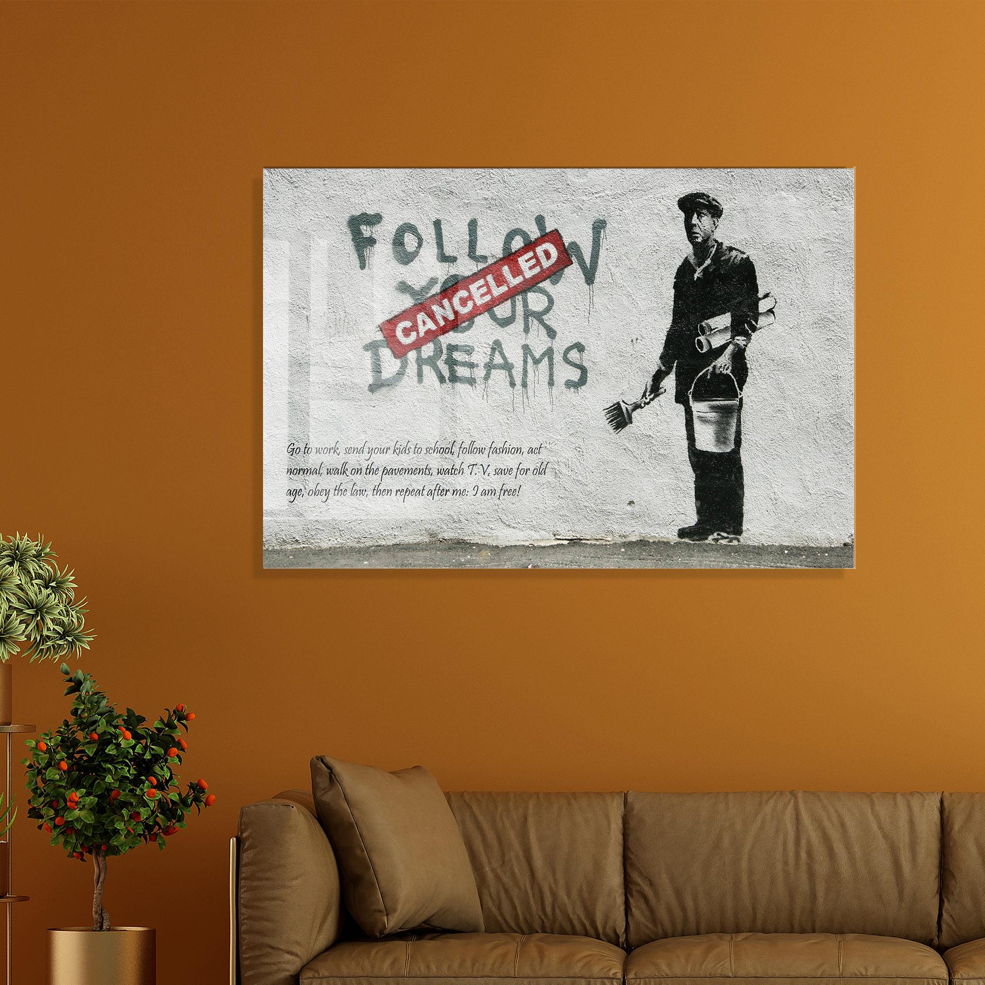 UV-022 Baskılı Cam Dikdörtgen Duvar Tablosu | ByLamp