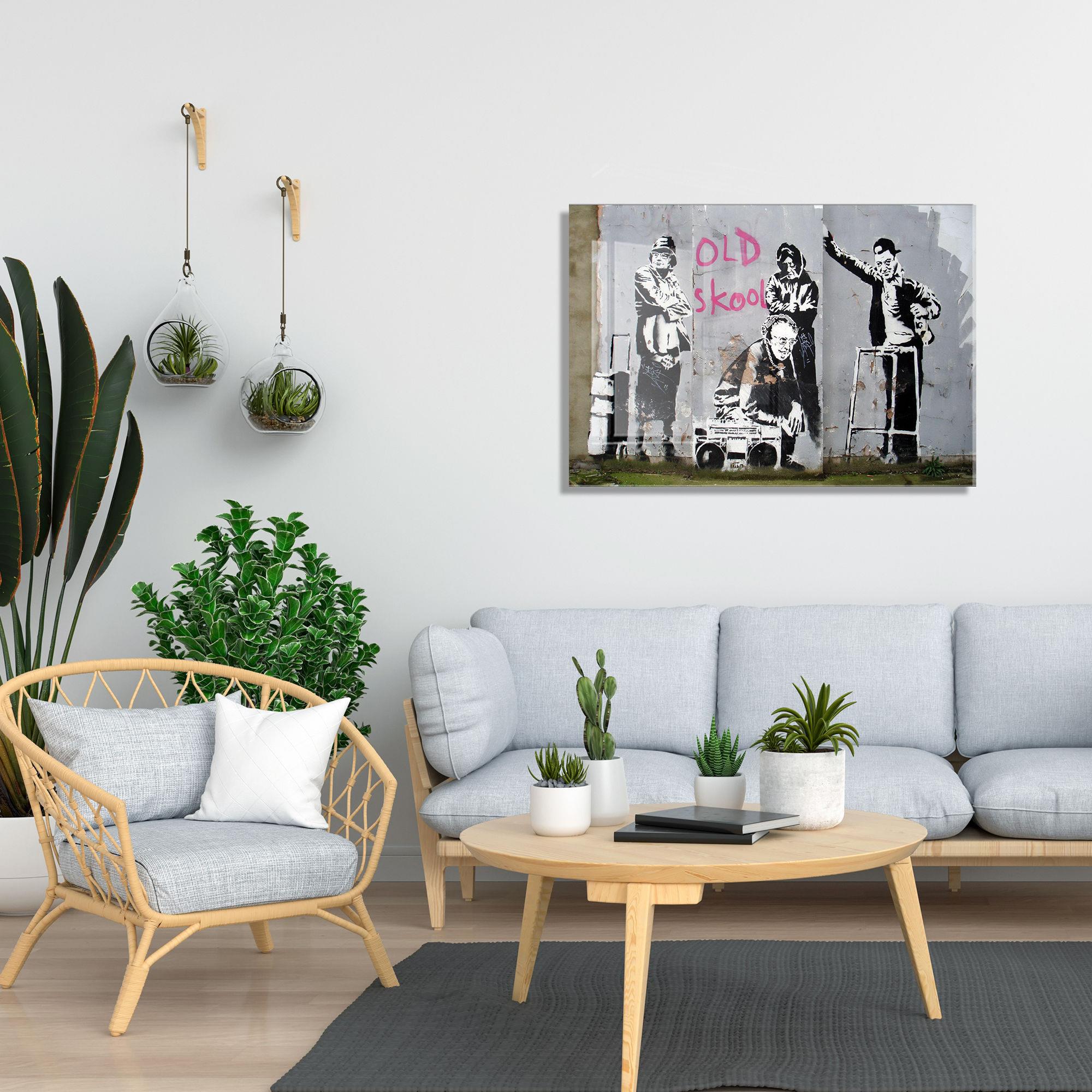 UV-023 Baskılı Cam Dikdörtgen Duvar Tablosu | ByLamp