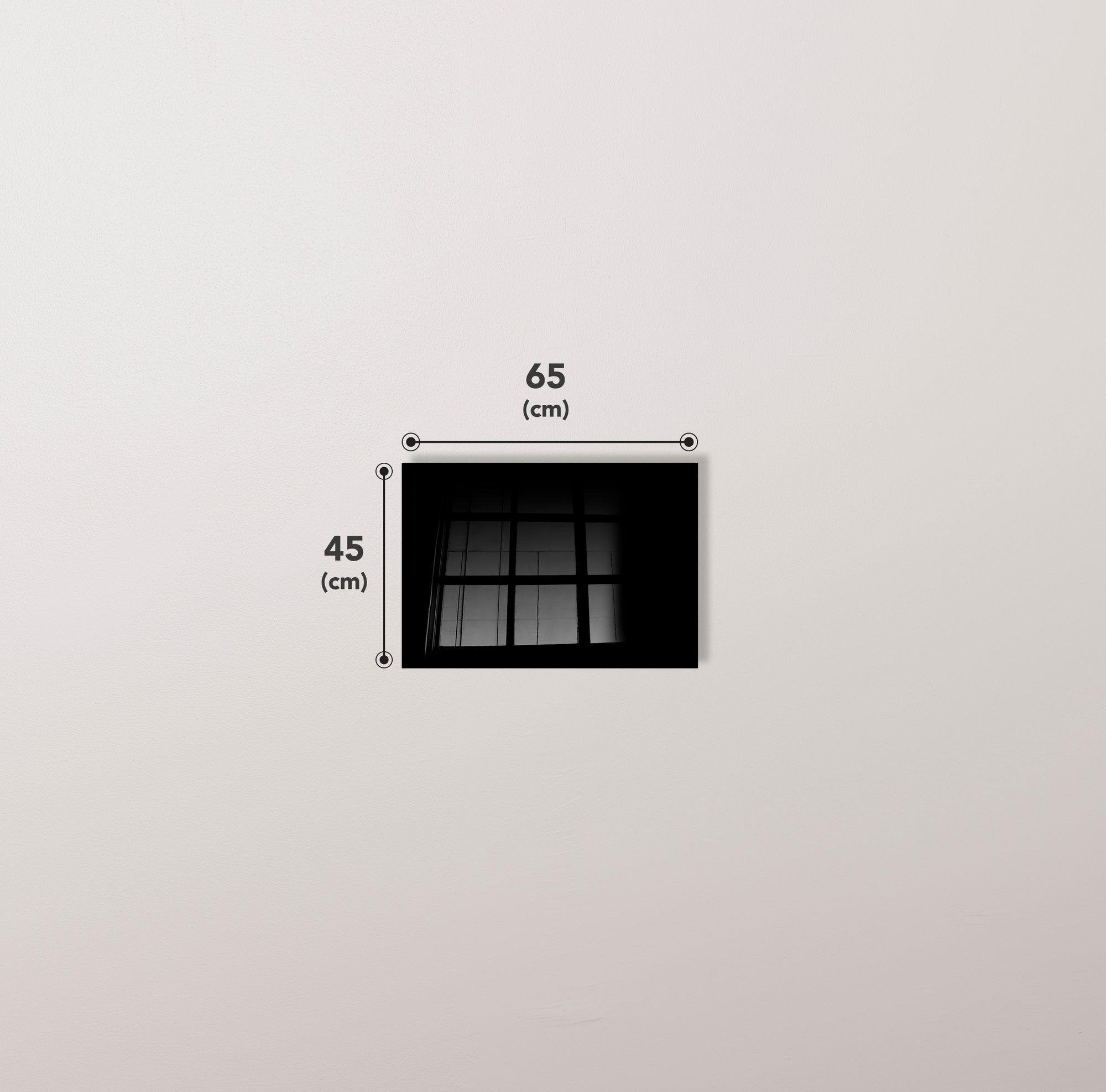 UV-026 Baskılı Cam Dikdörtgen Duvar Tablosu | ByLamp