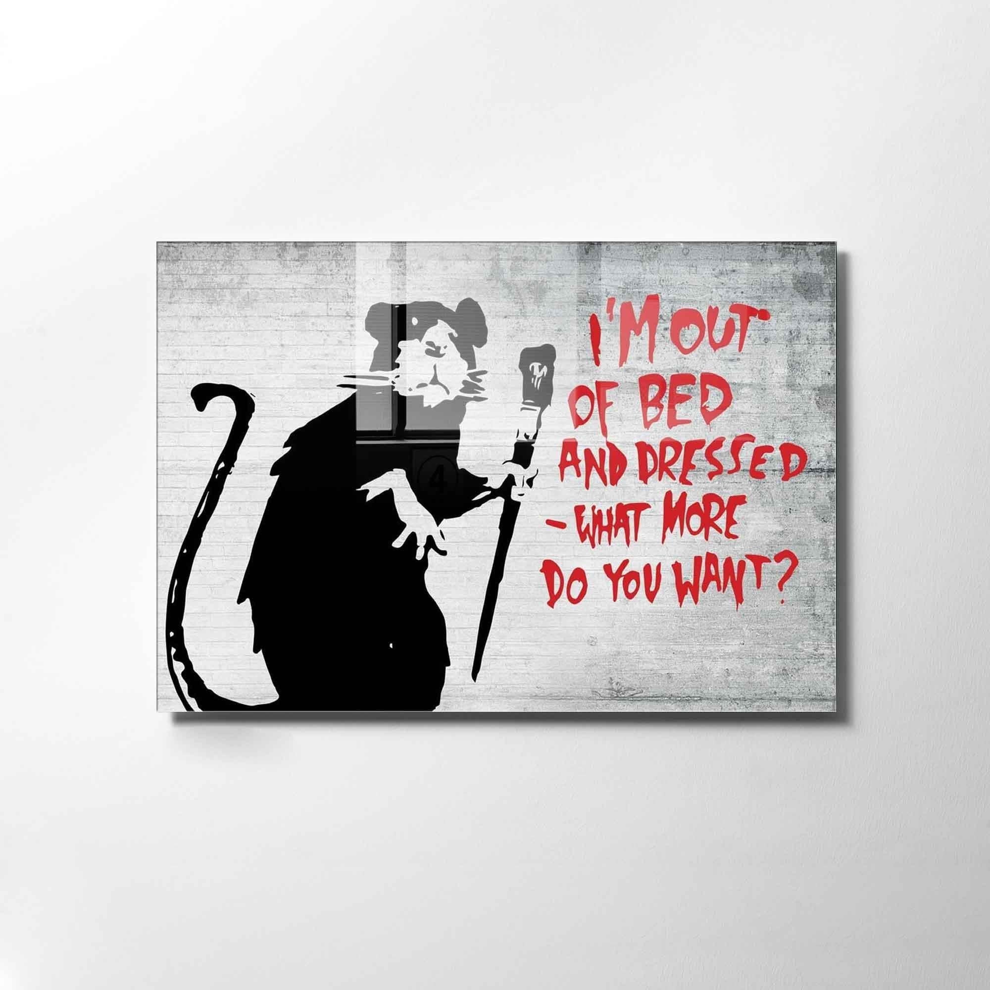 UV-035 Baskılı Cam Dikdörtgen Duvar Tablosu | ByLamp