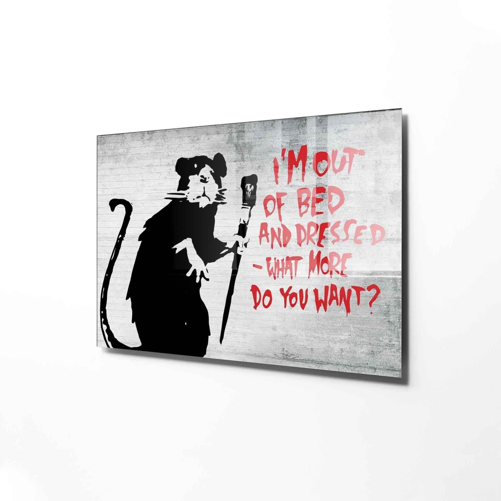 UV-035 Baskılı Cam Dikdörtgen Duvar Tablosu | ByLamp