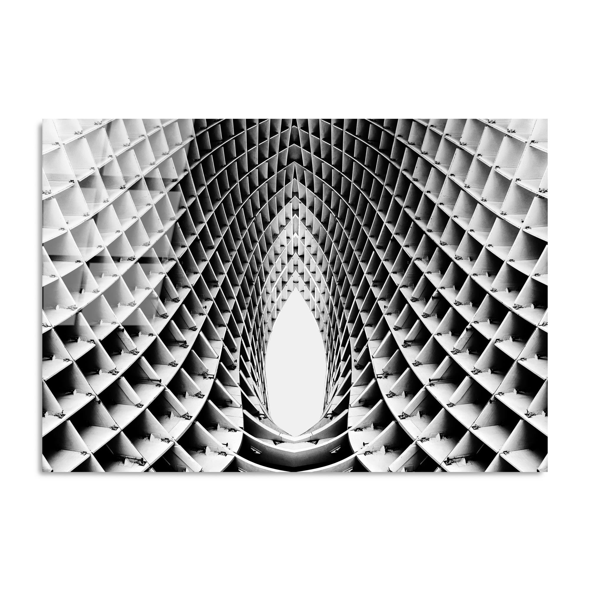 UV-056 Baskılı Cam Dikdörtgen Duvar Tablosu | ByLamp