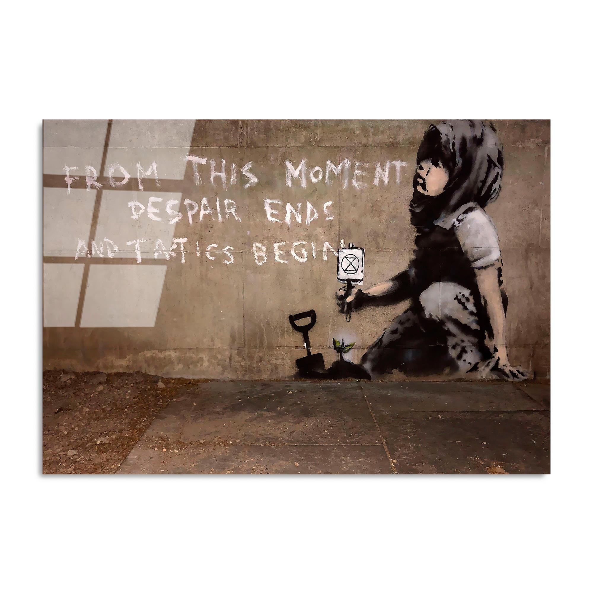 UV-061 Baskılı Cam Dikdörtgen Duvar Tablosu | ByLamp